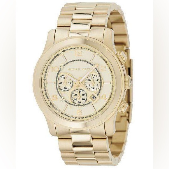 Michael Kors Runway Watch - Gold Tone - Picture 1 of 6